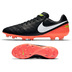 Nike Tiempo Legacy II FG Soccer Shoes (Black/Hyper Orange)