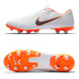 Nike Mercurial Vapor XII Academy MG Soccer Shoes (White/Orange)