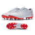 Nike Mercurial Vapor XII Academy MG Soccer Shoes (Grey/Crimson)