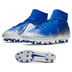Nike Phantom Vision Club DF MG Soccer Shoes (Racer Blue)