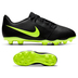 Nike Youth Phantom Venom Club FG Soccer Shoes (Black/Volt)