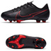 Nike Youth Mercurial Vapor 13 Academy FG/MG Shoes (Black/Red)
