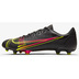 Nike  Mercurial  Vapor 14 Academy FG/MG Soccer Shoes (Black/Cyber)