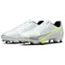 Nike Mercurial Vapor 14 Academy FG/MG Soccer Shoes (White/Volt)