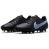 Nike  Tiempo  Legend  9 Academy FG Soccer Shoes (Black/Blue/Iron Grey)