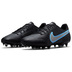 Nike  Tiempo Legend 9 Academy FG Soccer Shoes (Black/Blue/Iron Grey)