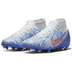 Nike Youth  CR7 Ronaldo Mercurial Superfly 9 Club FG (White/Concord)