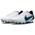 Nike Youth   Tiempo Legend 9 Club FG Shoes (White/Pink/Blue)