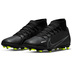 Nike Youth   Mercurial Superfly 9 Club FG Shoes (Black/White/Volt)