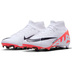 Nike   Zoom Mercurial Superfly 9 Academy FG (White/Crimson)