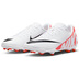 Nike Youth   Mercurial Vapor 15 Club FG Shoes (White/Crimson)