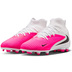 Nike Youth Phantom 6 High Club FG Soccer Shoes (White/Blue)