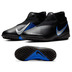 Nike Youth Phantom Vision Academy DF Turf Shoes (Black/Blue)