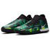 Nike  Phantom GT2 Academy DF SW Turf Soccer Shoes (Black/Green) - $89.95