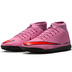 Nike  Mercurial  Superfly 10 Club Turf Soccer Shoes (Flamingo/Crimson)