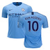 Nike Youth Manchester City Aguero #10 Soccer Jersey (Home 18/19)