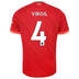 Nike Liverpool Virgil Van Dijk #4 Soccer Jersey (Home 21/22)