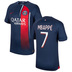 Nike Youth PSG Mbappe #7 Soccer Jersey (Home 23/24)