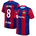Nike Youth Barcelona Pedri #8 Soccer Jersey (Home 23/24)