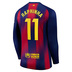 Nike  Barcelona Raphinha #11  Long Sleeve Soccer Jersey (Home 25/26)
