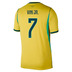 Nike Youth  Brazil Vini Jr. #7 Soccer Jersey (Home 26/28)