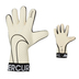 Nike GK Mercurial Touch Elite Soccer Goalie Glove (White/Black)