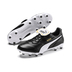 Puma King Top FG Soccer Shoes (Black/White)