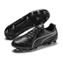 Puma  King Hero FG Soccer Shoes (Black/White)