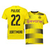 Puma Youth Borussia Dortmund Pulisic #22 Jersey (Home 17/18)