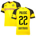 Puma Borussia Dortmund BVB Pulisic #22 Soccer Jersey (Home 18/19)