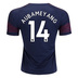 Puma Youth Arsenal Aubameyang #14 Soccer Jersey (Away 18/19)