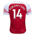 Puma Youth Arsenal Aubameyang #14 Soccer Jersey (Home 18/19)